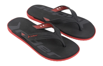 Slipper Rider Men RW Black/Red