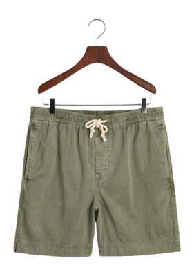 Korte broek GANT Men Reg Sunfaded Ds Shorts Kalamata Green 25