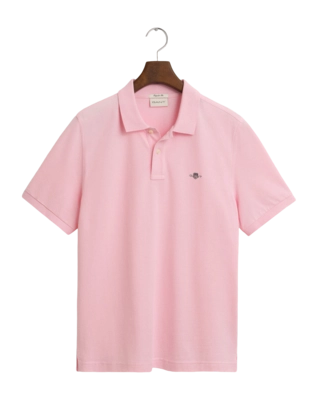 Polo GANT Homme Reg Shield Ss Pique Polo California Pink 25