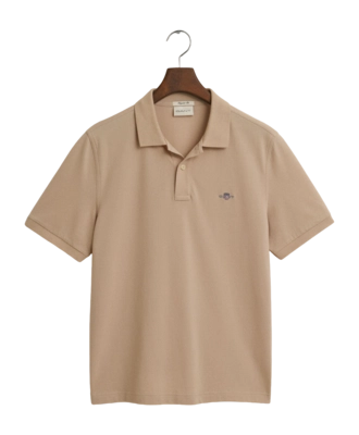Polo GANT Men Reg Shield Ss Pique Polo Dry Sand 25