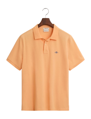 Polo GANT Men Reg Shield Ss Pique Polo Teak 25
