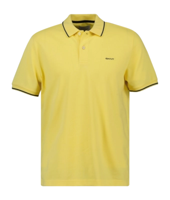 Polo GANT Men Tipping Ss Pique Polo Banana Yellow 25