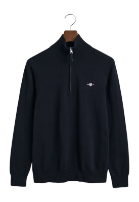 Pull GANT Homme Classic Cotton Half Zip Evening Blue 25