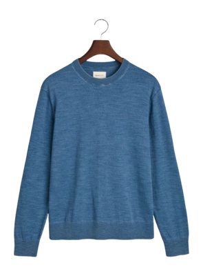 Jumper GANT Men Sunfaded C-Neck Persian Blue 25