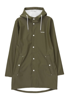 Regenjas Tretorn Unisex Wings Rainjacket Field Green