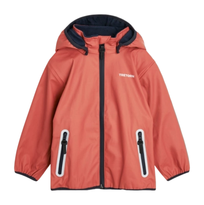 Regenjas Tretorn Kids Aktiv Fleece Jacket Dusty Cedar