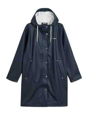 Regenjas Tretorn Women Wings A-Shape Rain Coat Navy Blaze