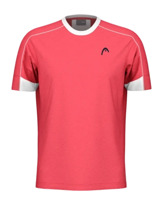T-shirt de Tennis Head Men Play Tech Grapefruit