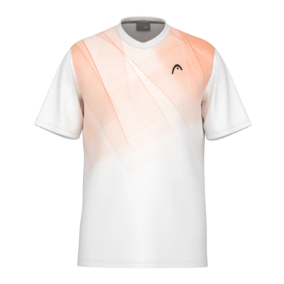 Tennis Shirt Head Men Topspin Print Campfire Orange