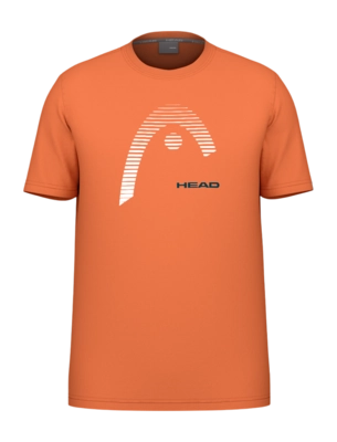 Tennis Shirt HEAD Men Carl Tee Campfire Orange