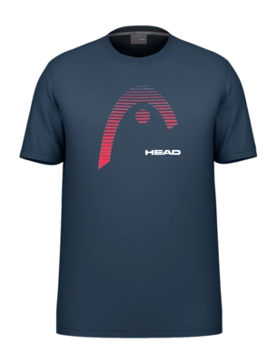 Tennis Shirt HEAD Men Carl Tee Navy
