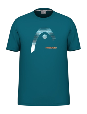 Tennis Shirt Head Men Carl Tee Teal
