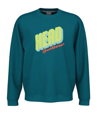 Tennis Sweatshirt HEAD Men Rally Crewneck Teal