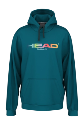 Tennispullover Head Rally Hoodie Herren Teal