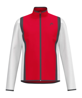 Veste de Tennis Head Men Club 25 Jacket Red White