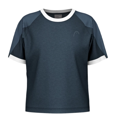 Tennis Shirt HEAD Women Play Tech Tee Navy