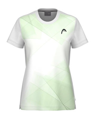 T-Shirt de Tennis Head Femme Tie Break Print Vision Celery Green