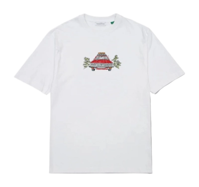 T-shirt Edmmond Studios Homme Holiday Auto White
