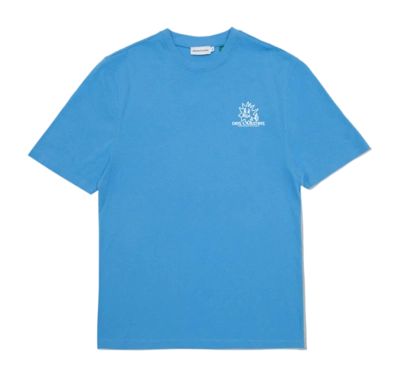 T-Shirt Edmmond Studios Dos Caminos Herren Plain Blue