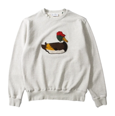 Sweater Edmmond Studios Men Duck Hunt Grey Melange