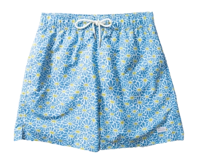 Badehose Edmmond Studios Wild Flowers Herren Blue