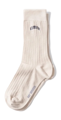 Socken Edmmond Studios Edmmond Core Logo Herren Off White