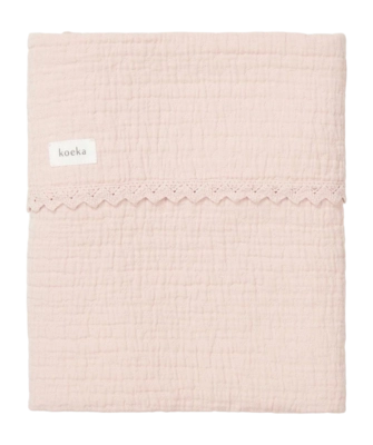 Ledikantdeken Koeka Lace Elba Blush