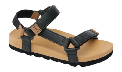 Sandaal Reef Kids Little Rem Hi Black Tan