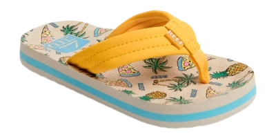 Flip Flops Reef Kids Ahi Hawaiian Pizza 25