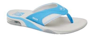 Slipper Reef Kids Fanning Light Grey Light Blue