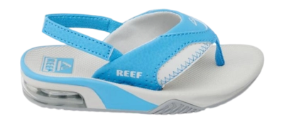 Sandaal Reef Kids Little Fanning Light Grey Light Blue