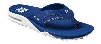 Tongs Reef Homme Fanning Pregame Navy White