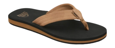 Slipper Reef Men The Groundswell Black Tan