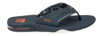 Flip Flops Reef Men Fanning Navy Orange Tropic