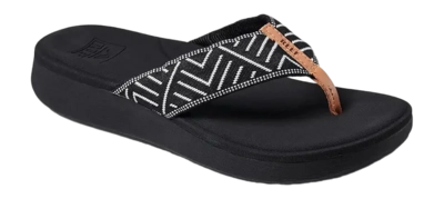 Flip Flops Reef Damen Cushion Cloud TX Black Geo