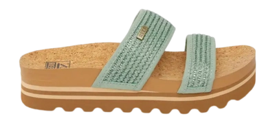 Sandaal Reef Women Cushion Vista Hi Frosty Raffia