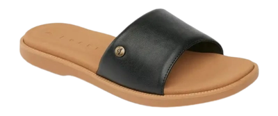 Slipper Reef Women Sunny Arrianah Black Tan