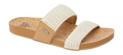 Sandales Reef Femme Cushion Vista Natural Crochet Textile