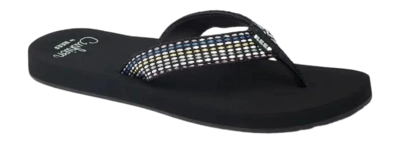 Flip Flops Reef Damen Baja Elana Black Frosty