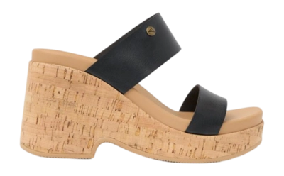 Sandalettes Reef Women Sunset Ibiza Black Tan