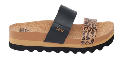 Sandals Reef Women Cushion Vista Hi Leopard Duo