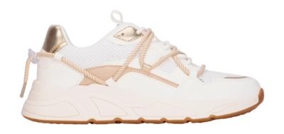 Sneaker POSH by Poelman Women Cari White With Combination
