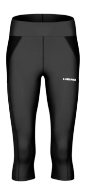 Leggings Head Tech 3/4 Tights Damen Black