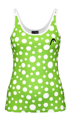 Débardeur HEAD Femme Spirit II Print Spicy Green