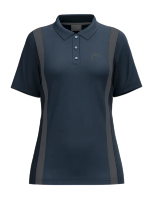 Polo HEAD Femme Club 25 Tech Shirt Navy