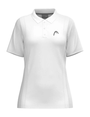Polo HEAD Femme Club 25 Tech Shirt White