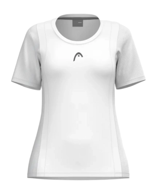 T-Shirt de Tennis Head Femme Club 25 Tech Tee White