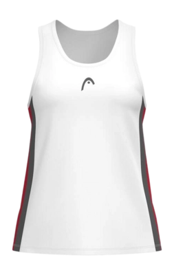 Débardeur Head Femme Club 25 Tech Red White