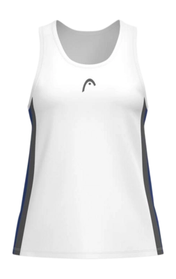 Débardeur Head Femme Club 25 Tech Royal White