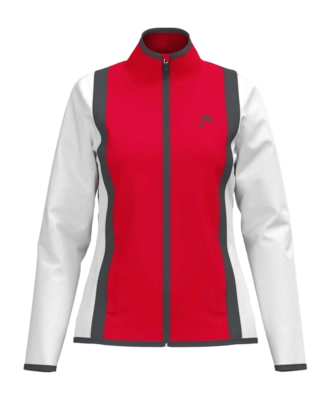 Blouson de Tennis HEAD Femme Club 25 Jacket Red White